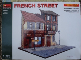 MiniArt 36006  FRENCH STREET diorama WO2